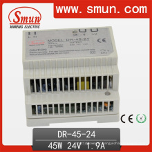 Alimentation à découpage sur rail DIN 45W, sortie simple 24V1.9A